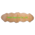 The Sheepskin Rugs with Different Color for Home Decoration